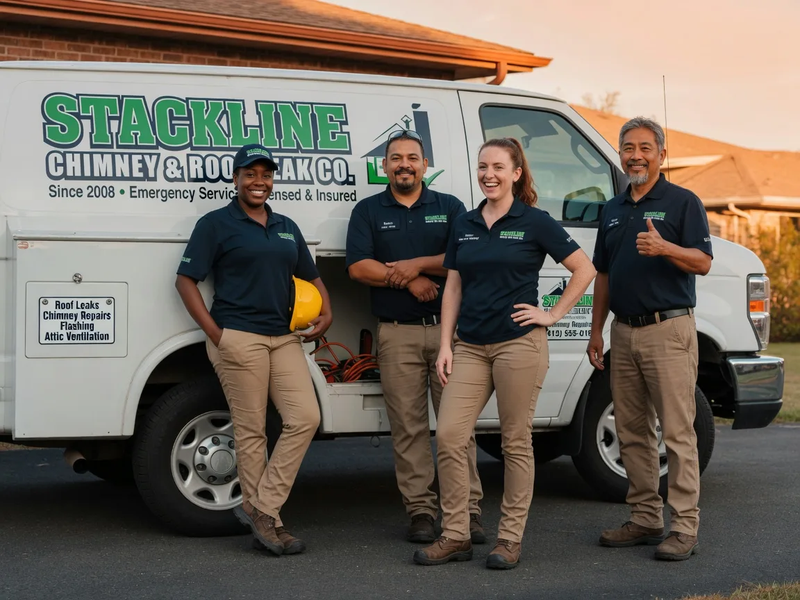 Chimney flashing repair company in White Plains, GA